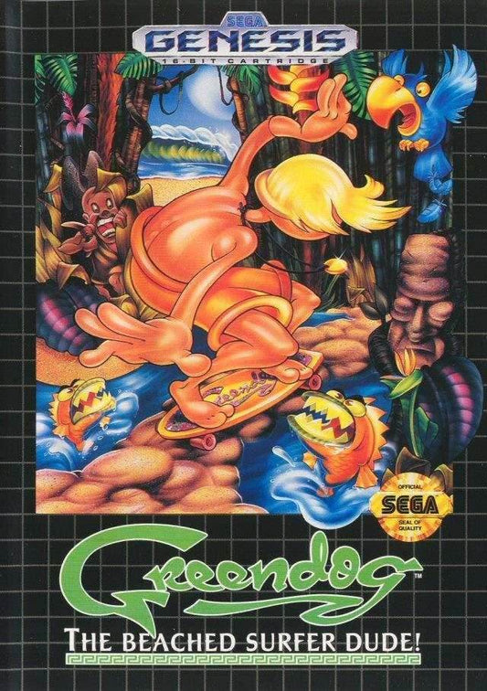 Greendog Beached Surfer Dude (Sega Genesis) - Game Manual Only
