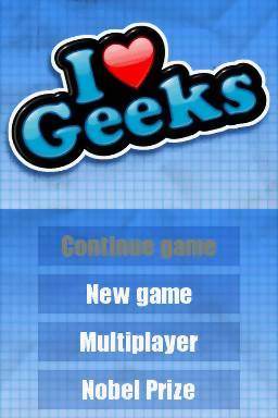 I Heart Geeks! (Nintendo DS) - Game Manual Only