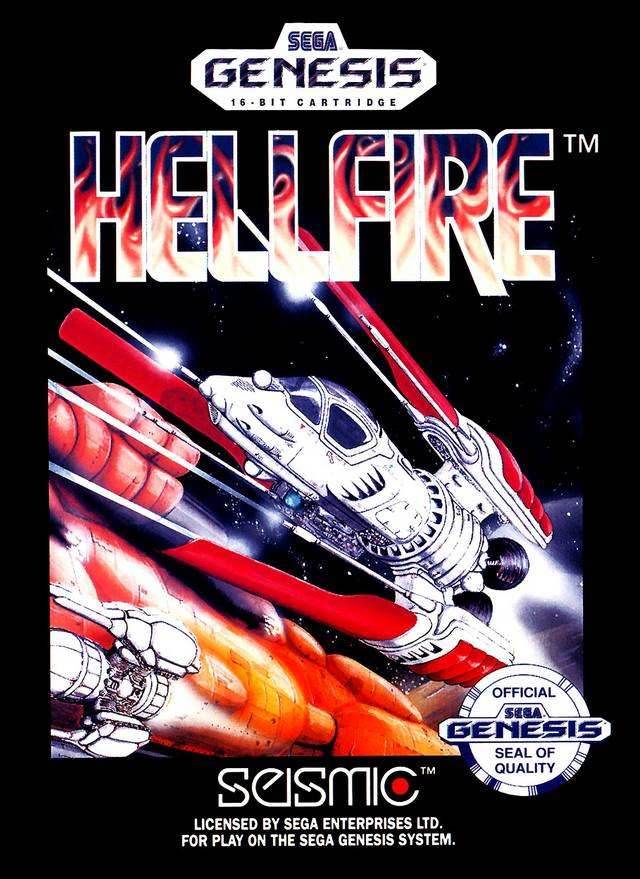 Hellfire (Sega Genesis) - Game Manual Only