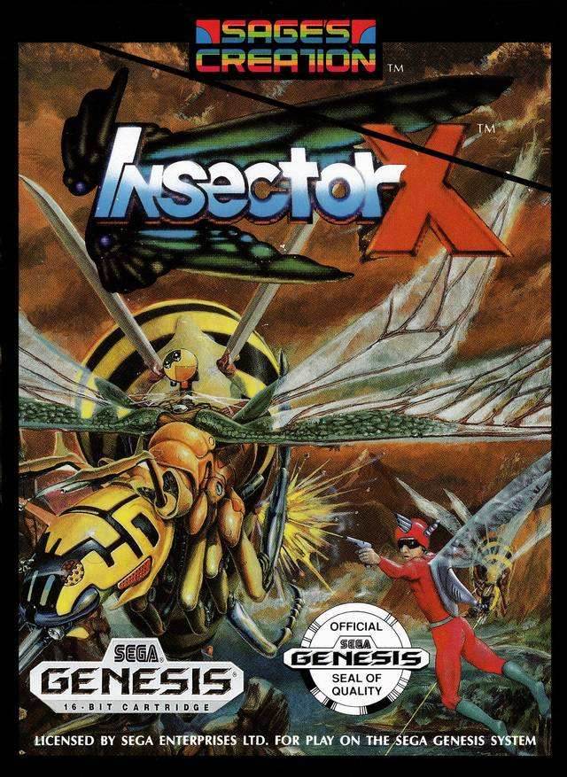 Insector X (Sega Genesis) - Game Manual Only