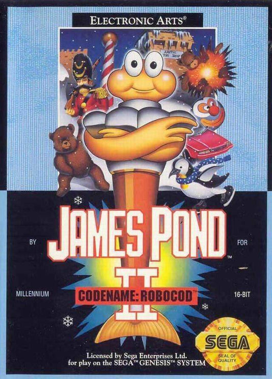 James Pond II: Codename: Robocod (Sega Genesis) - Game Manual Only