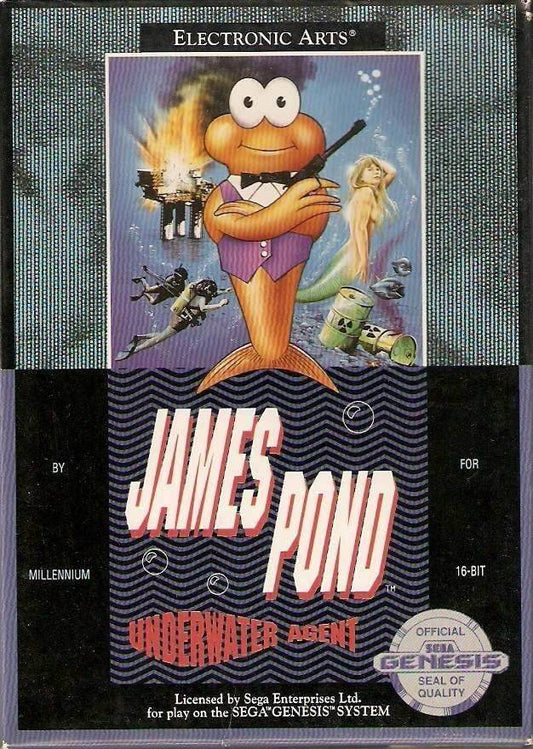 James Pond (Sega Genesis) - Game Manual Only