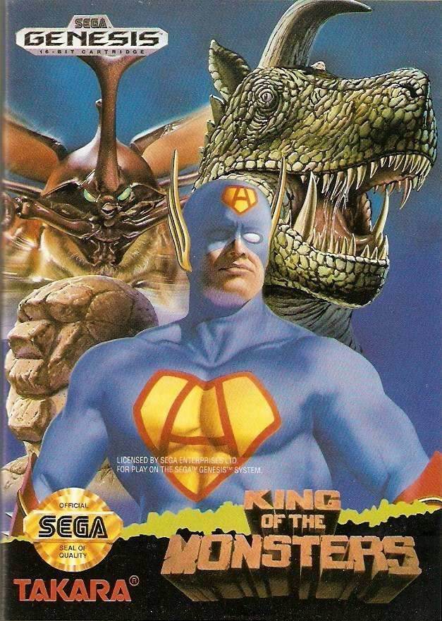 King of the Monsters (Sega Genesis) - Game Manual Only