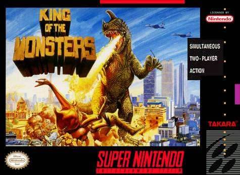 King of the Monsters (Super Nintendo) - Game Manual Only