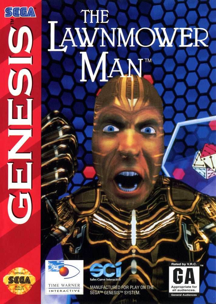 The Lawnmower Man (Sega Genesis) - Game Manual Only