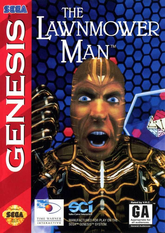 The Lawnmower Man (Sega Genesis) - Game Manual Only