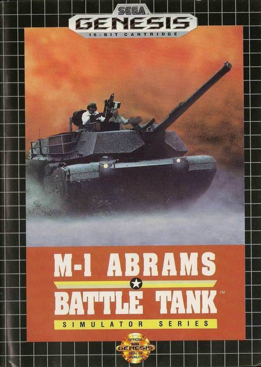 M-1 Abrams Battle Tank (Sega Genesis) - Game Manual Only