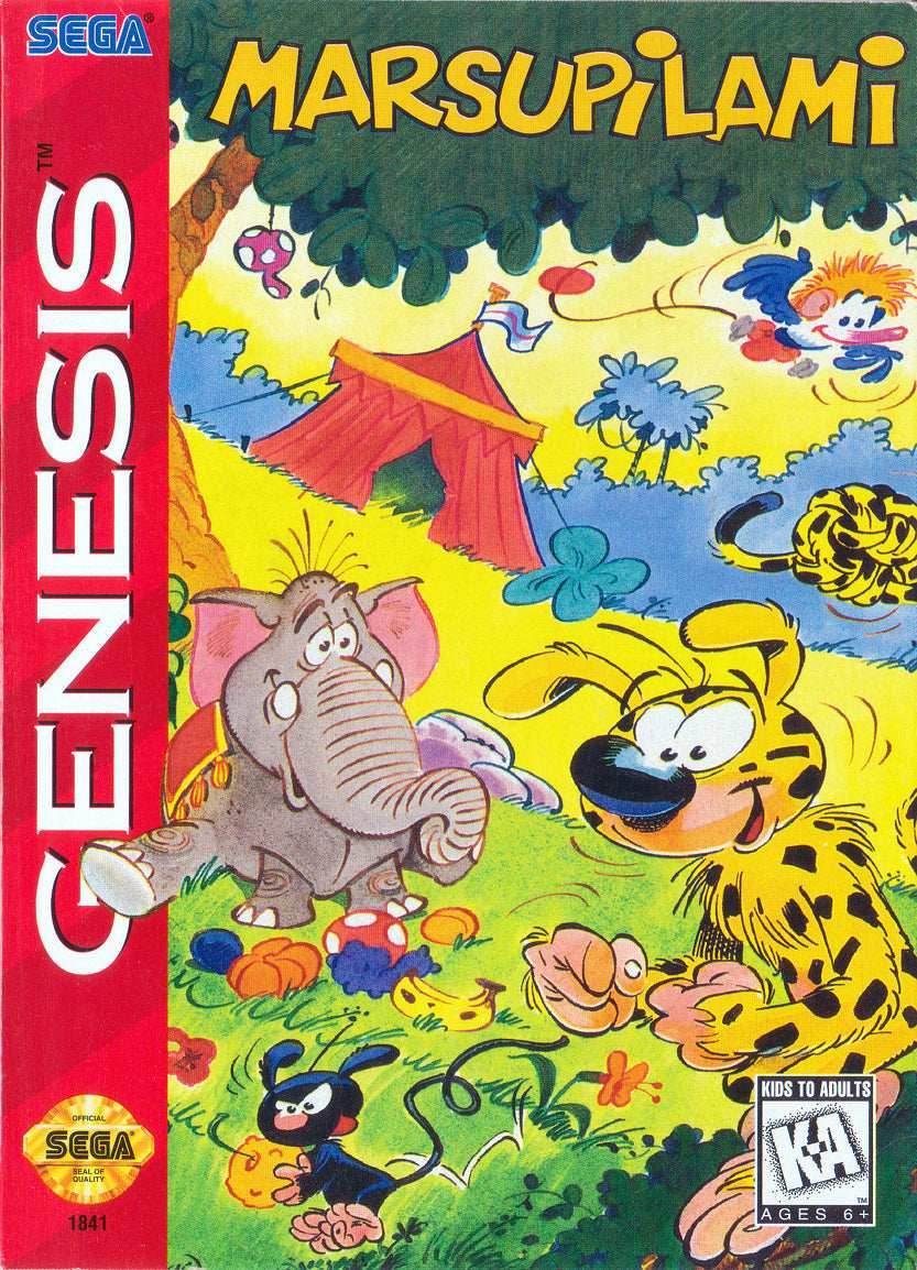 Marsupilami (Sega Genesis) - Game Manual Only