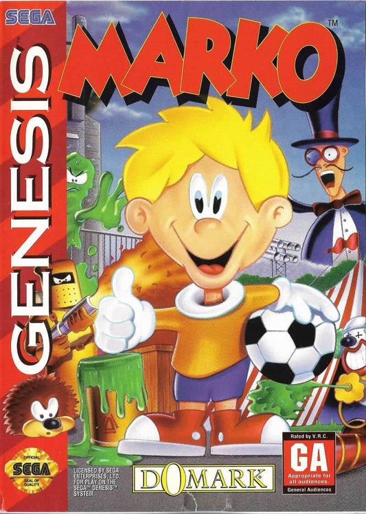 Marko (Sega Genesis) - Game Manual Only