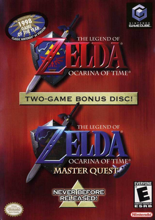 The Legend of Zelda: Ocarina of Time / Master Quest (Gamecube) - Game Manual Only