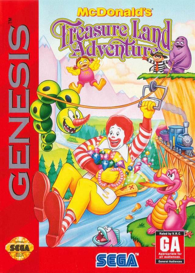 McDonald's Treasureland Adventure (Sega Genesis) - Game Manual Only