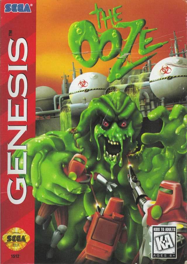 The Ooze (Sega Genesis) - Game Manual Only