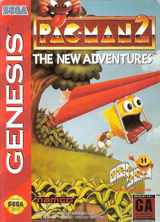 Pac-Man 2: The New Adventures (Sega Genesis) - Game Manual Only