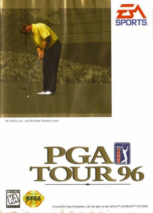 PGA Tour 96 (Sega Genesis) - Game Only