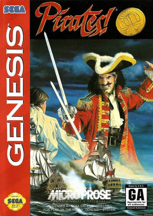 Pirates Gold (Sega Genesis) - Game Manual Only