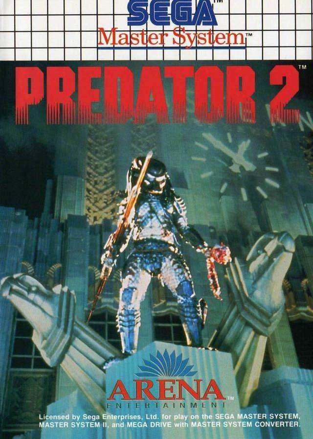 Predator 2 (Sega Master System) - Game Manual Only