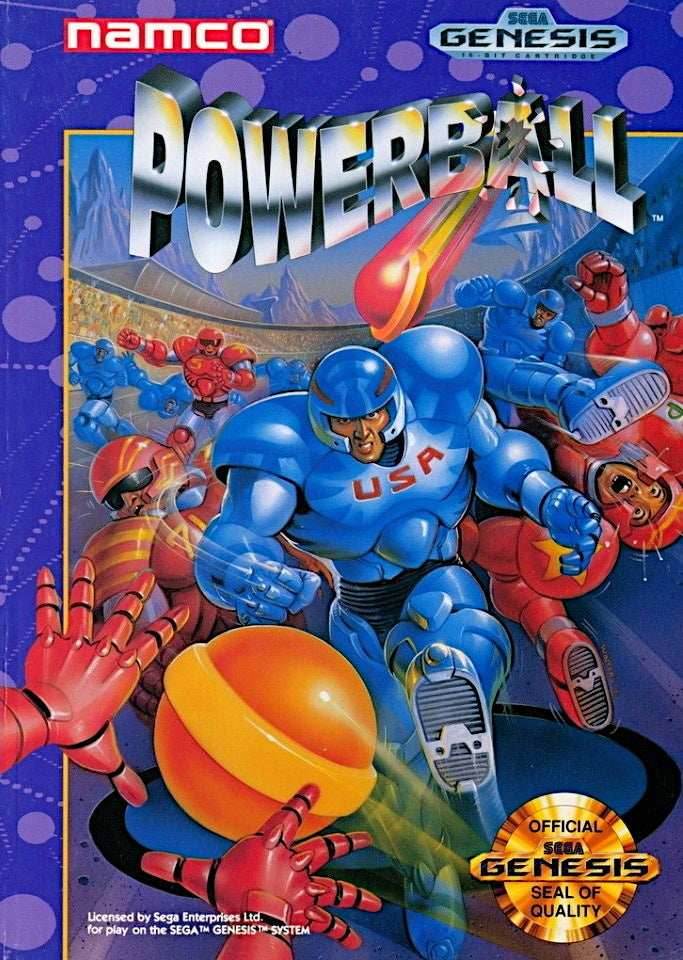 Powerball (Sega Genesis) - Game Manual Only