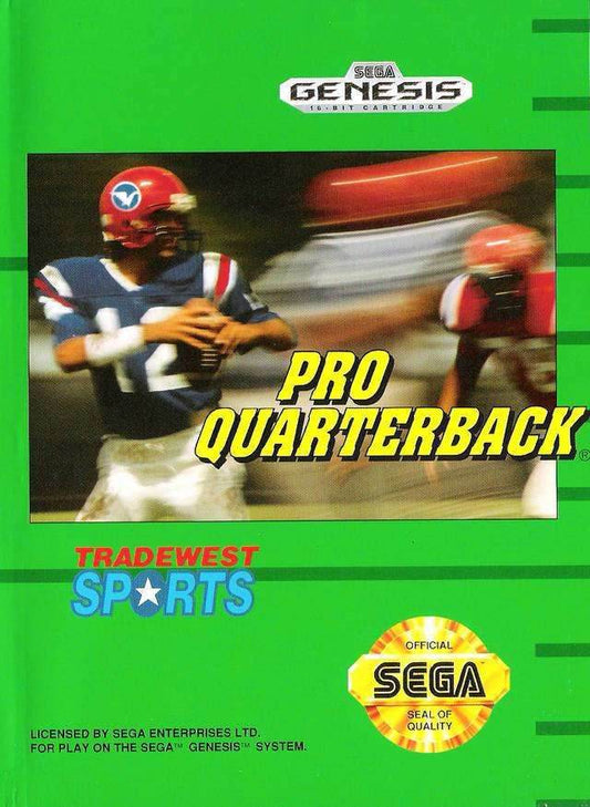 Pro Quarterback (Sega Genesis) - Game Manual Only