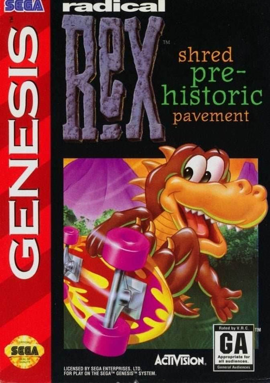 Radical Rex (Sega Genesis) - Game Manual Only