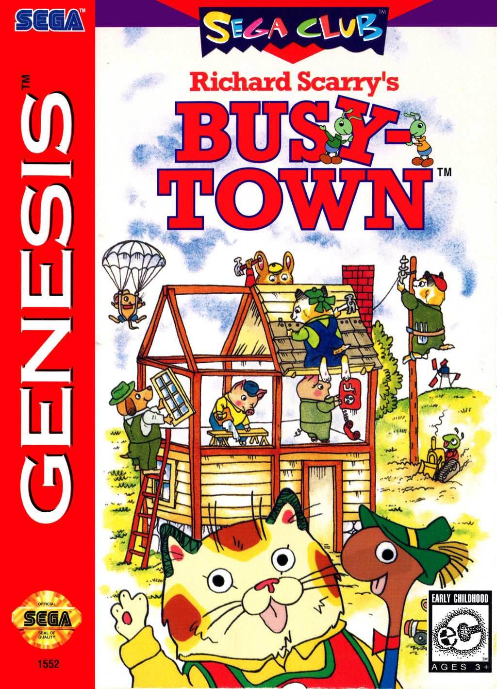 Richard Scarry's BusyTown (Sega Genesis) - Uglies