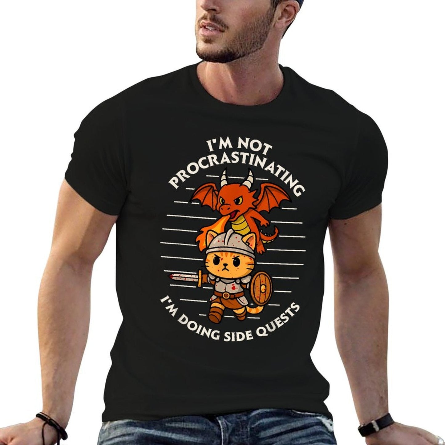 RPG Gamer  Im Doing Side Quests  Men Women  D20  Affordable Price T-Shirt