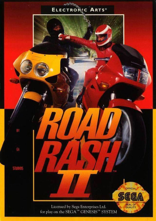 Road Rash II (Sega Genesis) - Game Manual Only