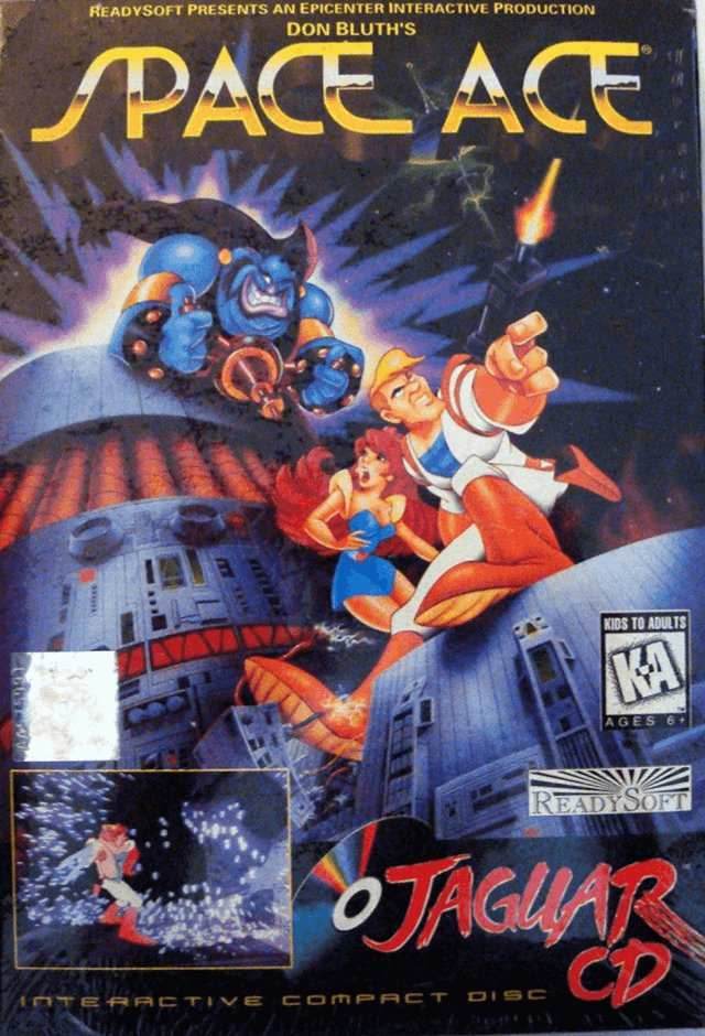 Space Ace (CD) (Atari Jaguar) - Game Manual Only