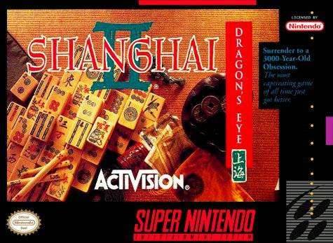 Shanghai II Dragon's Eye (Super Nintendo) - Game Manual Only
