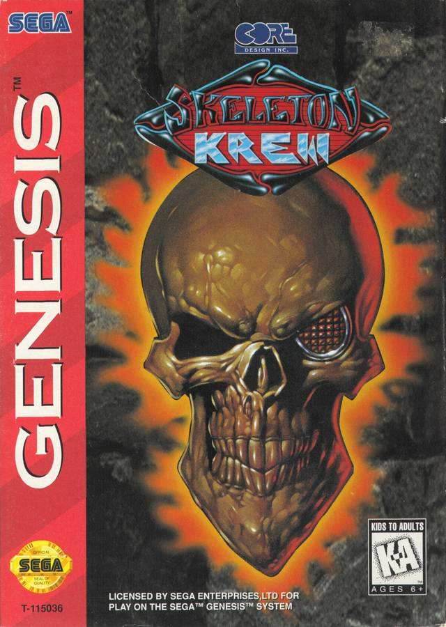 Skeleton Krew (Sega Genesis) - Game Manual Only