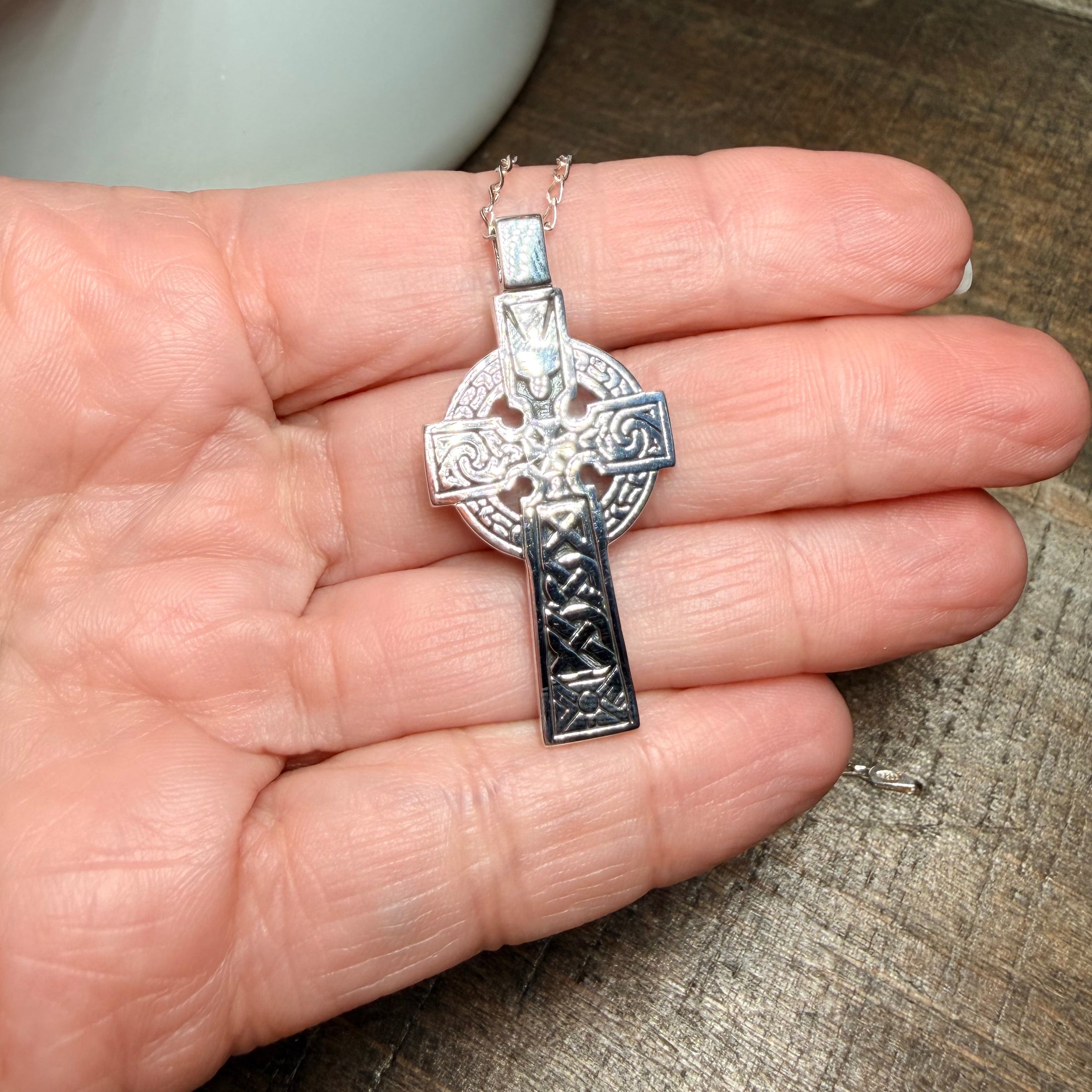 Canice Celtic Cross Necklace