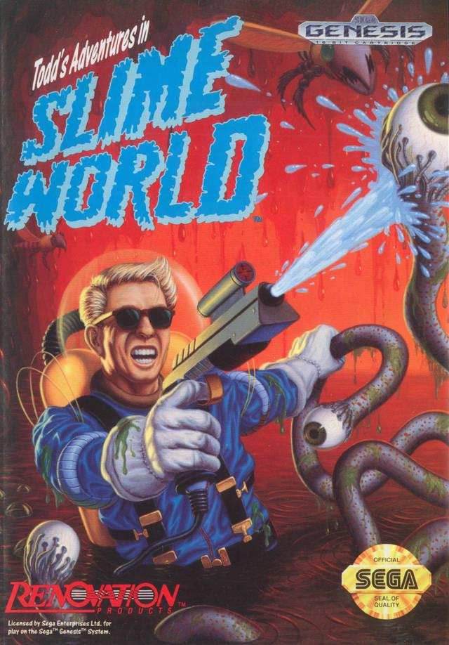 Todd's Adventures in Slime World (Sega Genesis) - Game Manual Only