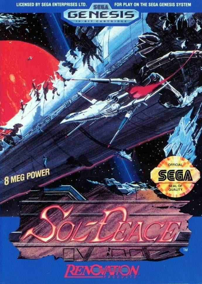 Sol-Deace (Sega Genesis) - Game Manual Only