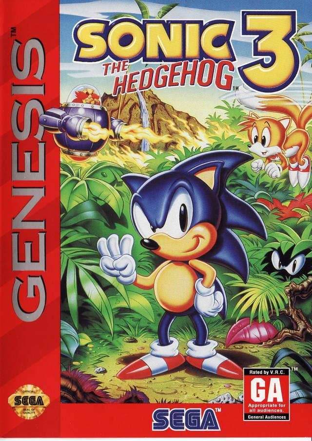 Sonic the Hedgehog 3 (Sega Genesis) - Game Only