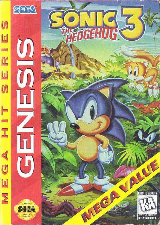 Sonic the Hedgehog 3 (Mega Hit Series) (Sega Genesis) - Game Only