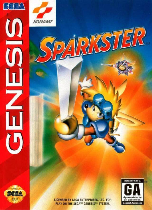 Sparkster: Rocket Knight Adventures 2 (Sega Genesis) - Game Manual Only