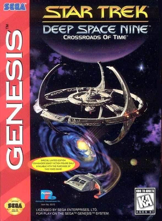 Star Trek Deep Space Nine - Crossroads of Time (Sega Genesis) - Game Manual Only