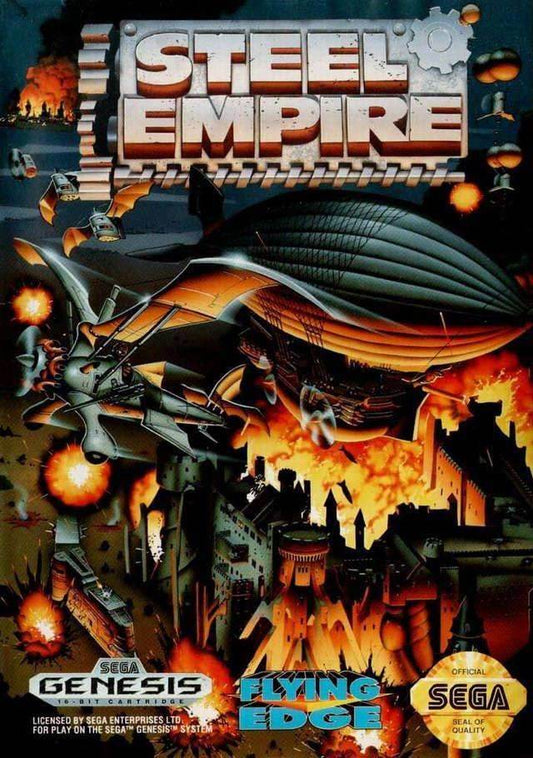 Steel Empire (Sega Genesis) - Game Manual Only
