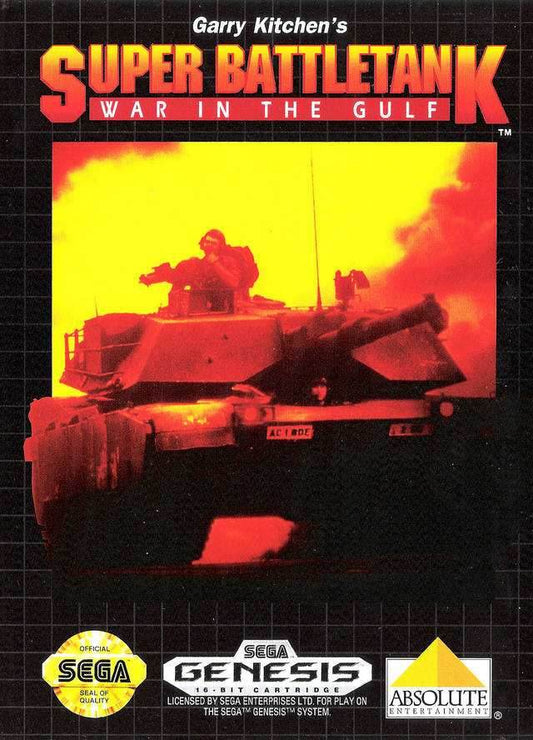 Garry Kitchen's Super Battletank: War in the Gulf(Sega Genesis) - Game Manual Only