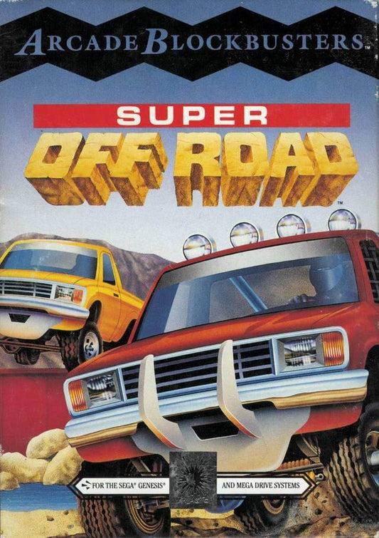 Super Off-Road (Sega Genesis) - Game Manual Only