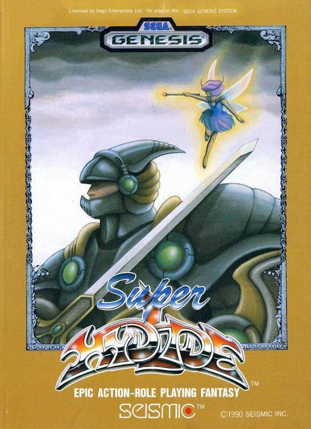 Super Hydlide (Sega Genesis) - Game Manual Only