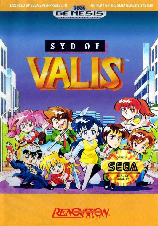 Syd of Valis (Sega Genesis) - Game Manual Only