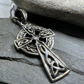 Saint Cuthbert Celtic Cross Necklace