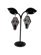 Glitter Scream Earrings