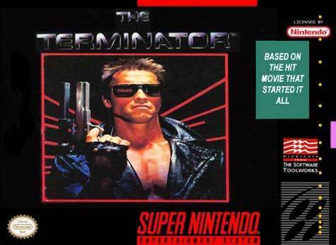 The Terminator (Super Nintendo) - Game Manual Only