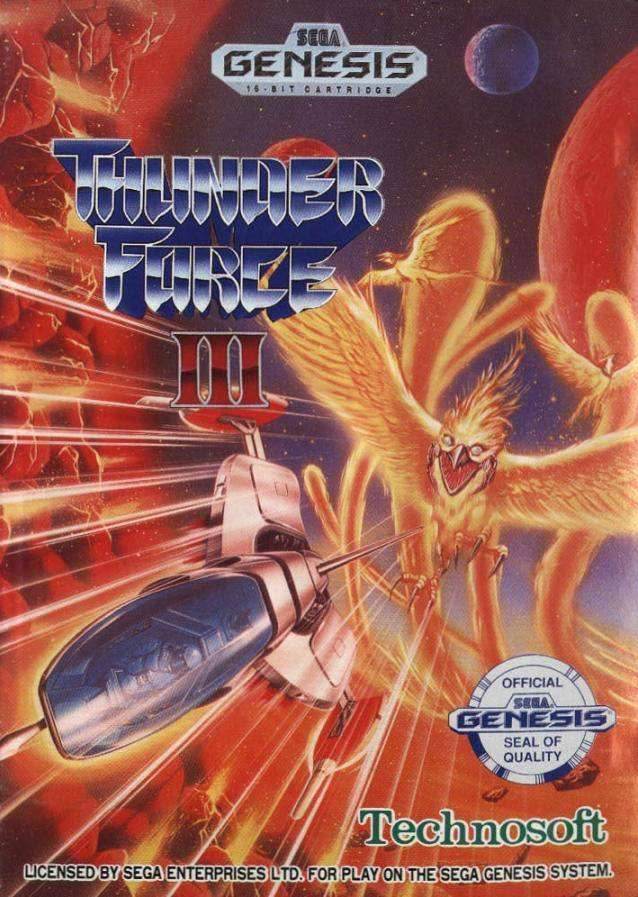 Thunder Force III (Sega Genesis) - Game Manual Only