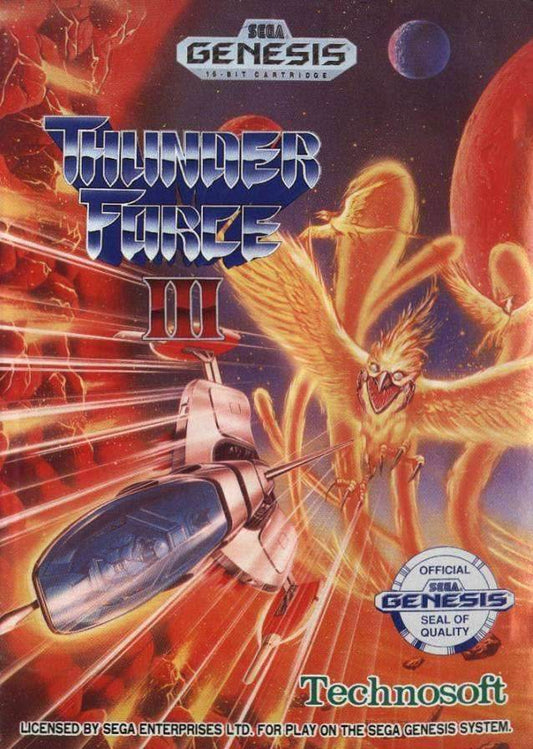 Thunder Force III (Sega Genesis) - Game Manual Only
