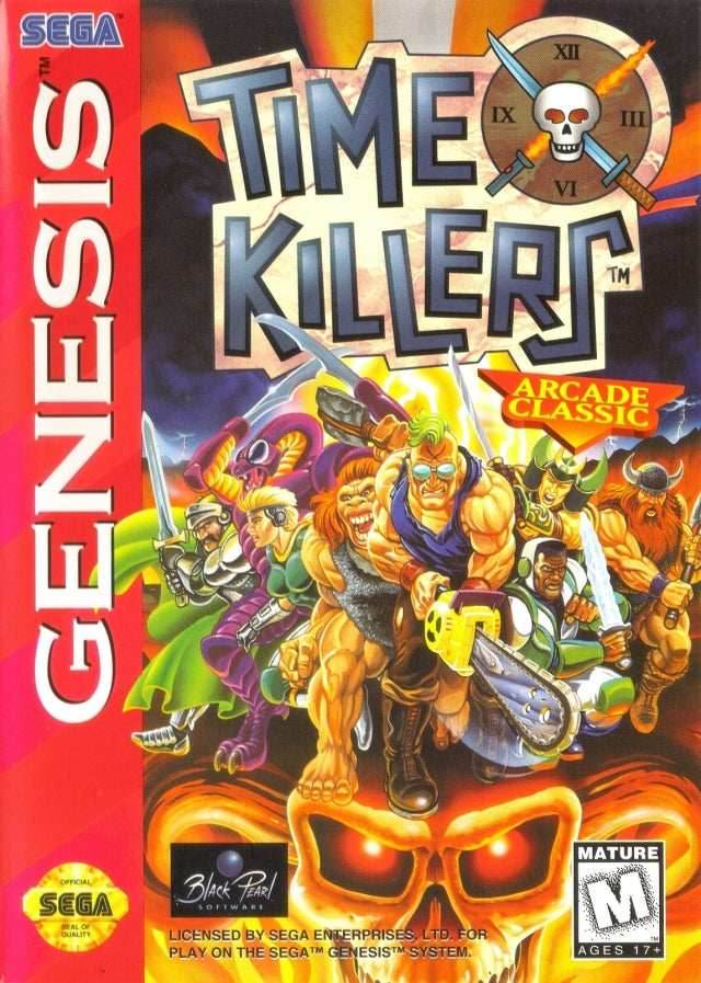 Time Killers (Sega Genesis) - Game Manual Only