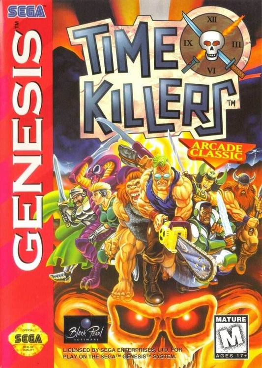 Time Killers (Sega Genesis) - Game Manual Only