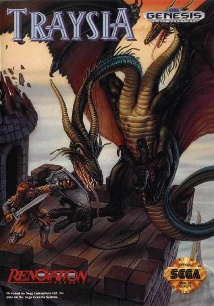 Traysia (Sega Genesis) - Game Manual Only