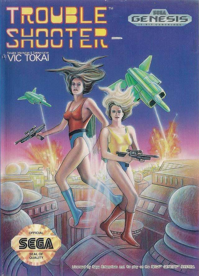 Trouble Shooter (Sega Genesis) - Game Manual Only